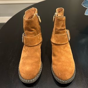 Gentle Souls by Kenneth Cole suede booties